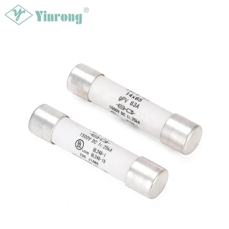 1000VDC 63A 14×65mm Solarium PV Fuse Link