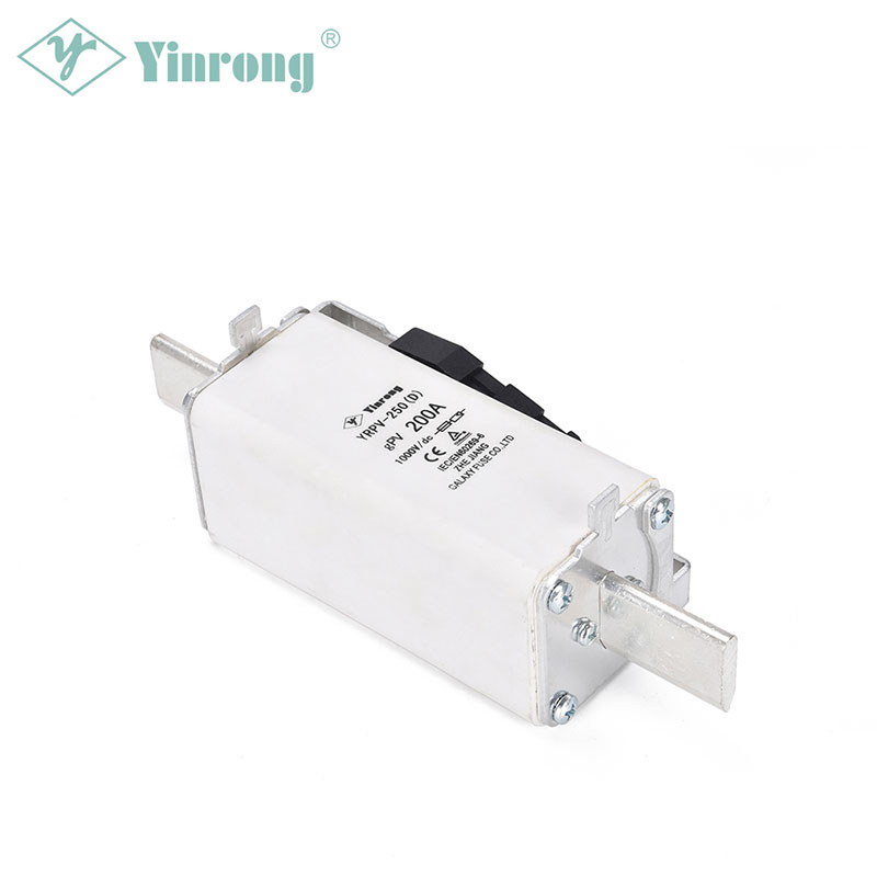 Cur est 1000VDC 250A NH1XL Solaris PV Fuse Link Essentiale pro Protection Potestate Solaris Moderni